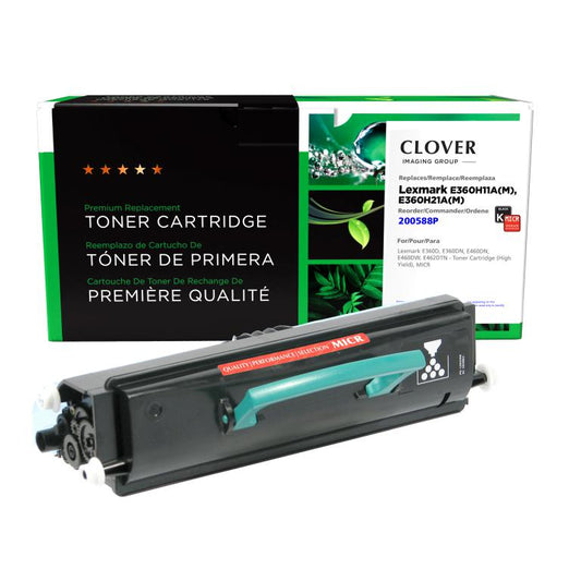 High Yield MICR Toner Cartridge for Lexmark E360/E460/E462