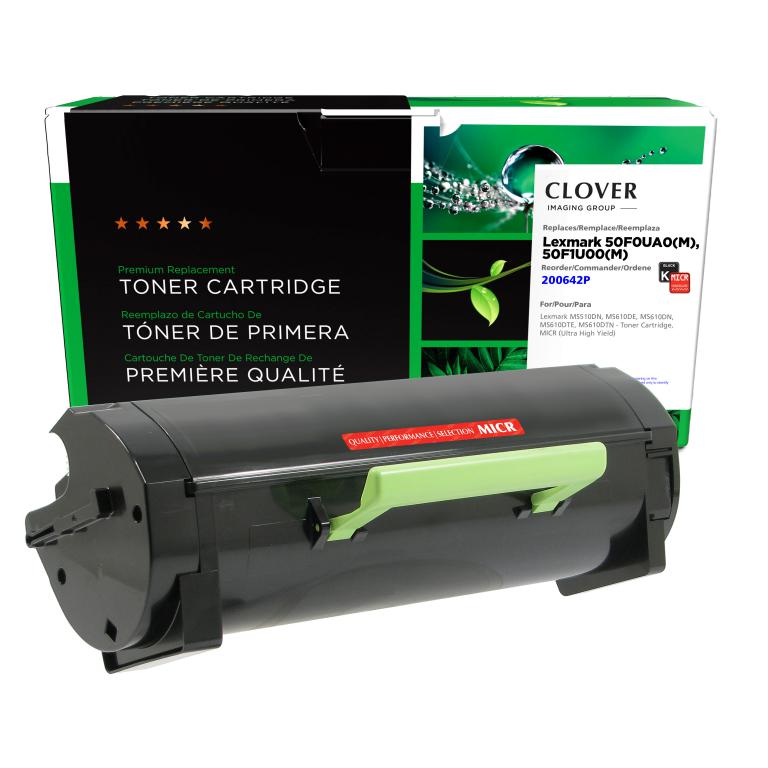 Ultra High Yield MICR Toner Cartridge for Lexmark MS510/MS610