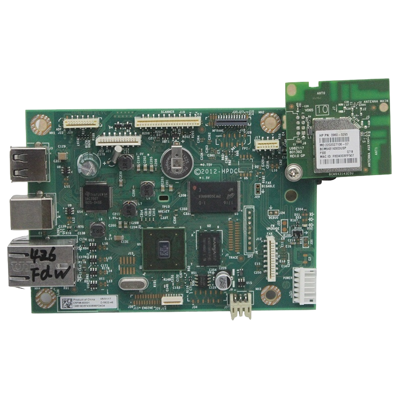 HP LaserJet M426FDW Formatter Board, F6W15-60001