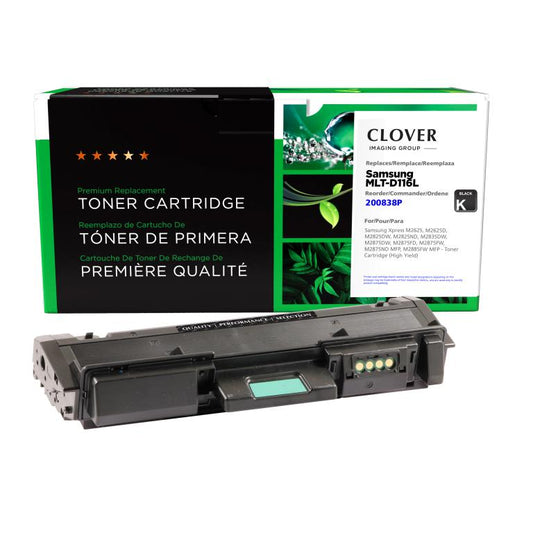 High Yield Toner Cartridge for Samsung MLT-D116L