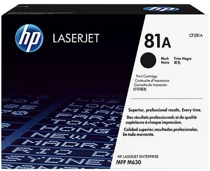 HP LaserJet M630Z,M605N,M604DN,M605X, M630F,M604N, M606DN,M630H ,M605DN,M606X,M625DW Black Toner Cartridge, CF281A- OEM
