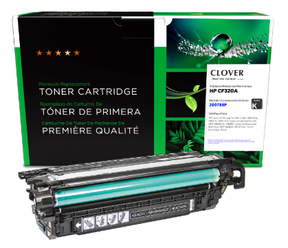 HP Color LaserJet (Remanufactured) Black Toner Cartridge, CF320A (HP 652A)