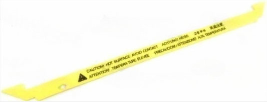 HP 4500 Fuser Caution Label (Inside), RS5-8909-CLN