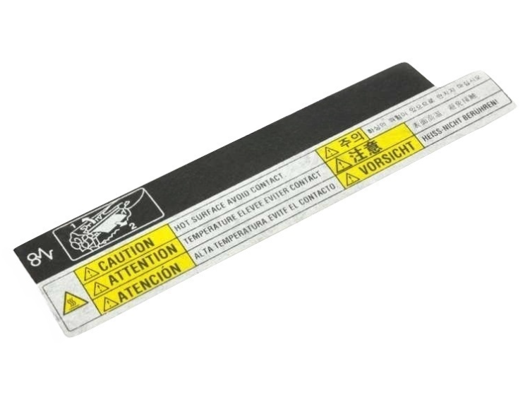 HP M601/M602/M603/M604/M605/M606/M630 Fuser Caution Label, FCL-M600