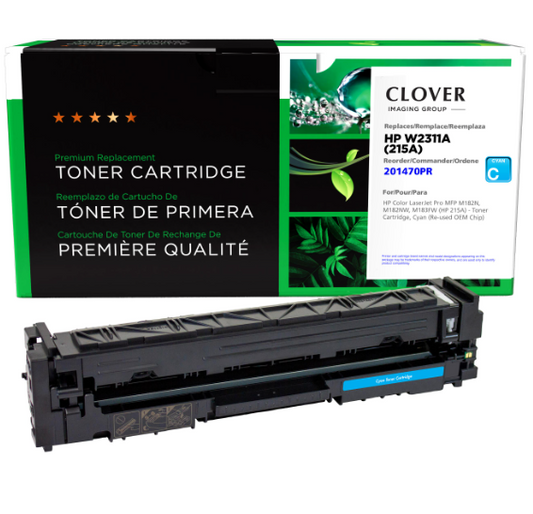HP Color LaserJet M182N, M182NW, M183FW,Cyan Toner Cartridge, W2311A (HP 215A)