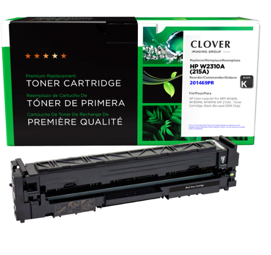 HP Color LaserJet Pro  M182N, M182NW, M183FW Black Toner Cartridge, W2310A