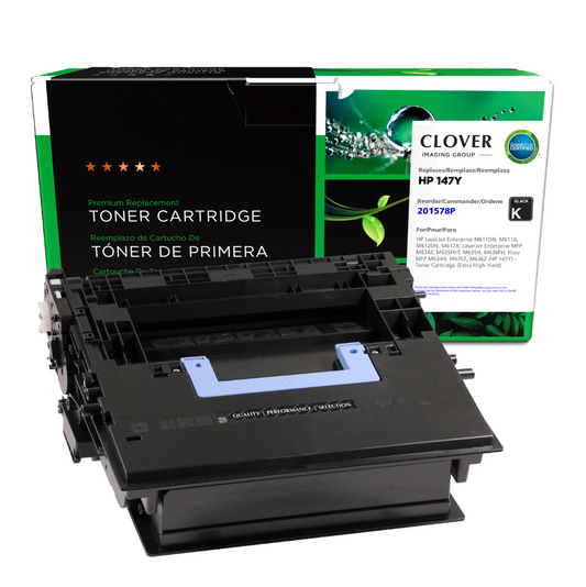 HP M634H, M611DN, M635Z, M611X Remanufactured High Yield Black Toner 201578P