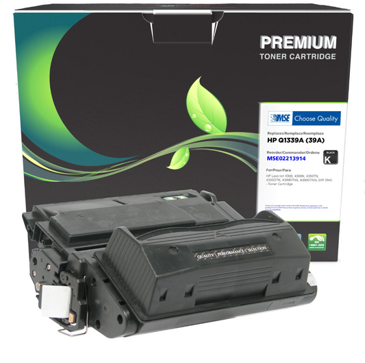 HP 4300, 4300DTNSL, 4300DTN, 4300N MSE Remanufactured Toner Cartridge