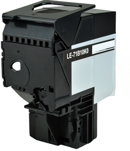 Lexmark 71B10K0 Toner Cartridge, Black 3K Yield, 71B10K0