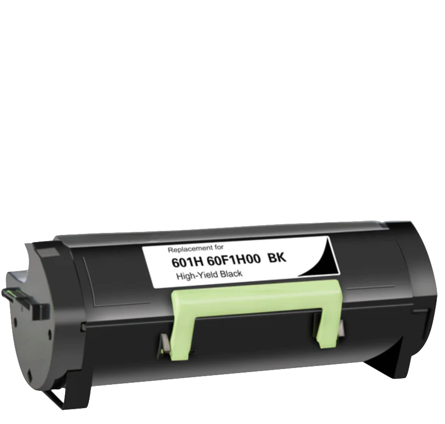 Lexmark 601H  Toner Cartridge, Black 10K High Yield, 60F1H00