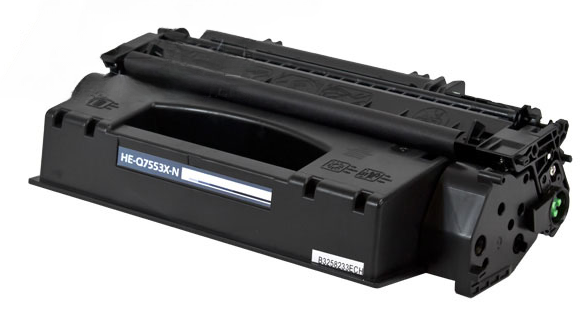 HP 53X Compatible Toner Cartridge, Black 7K High Yield, Q7553X