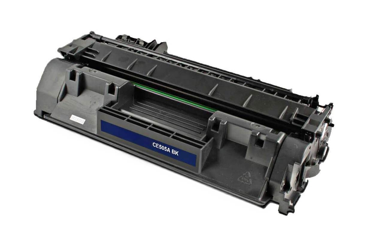 HP 05A Compatible Toner Cartridge, Black 2.3K Yield, CE505A