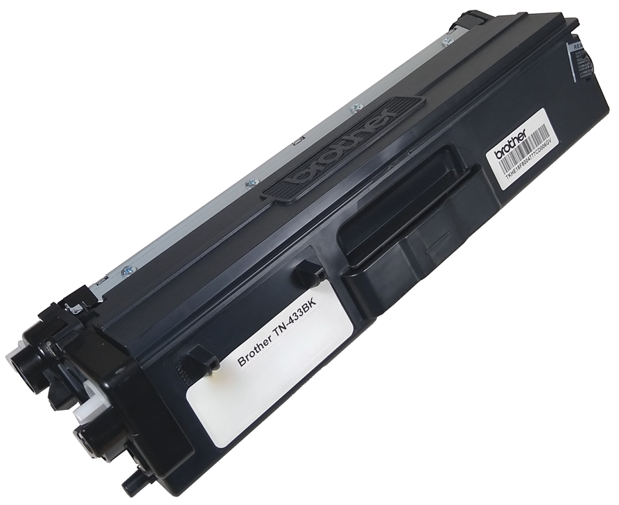 Brother L8410/L8260/L8360 Compatible Toner Cartridge, Black 4.5K High Yield, TN433BK