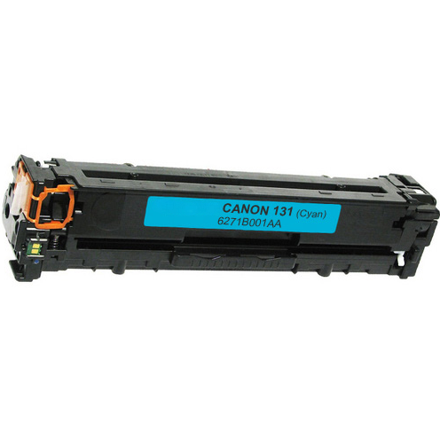 Canon CRG-131 Remanufactured Toner Cartridge Cyan 1.5K Yield Compatible, 6271B001AA