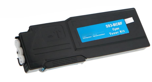 Dell S3840 S3845 Compatible Toner Cartridge Cyan 9K Extra High Yield, 593-BCBF