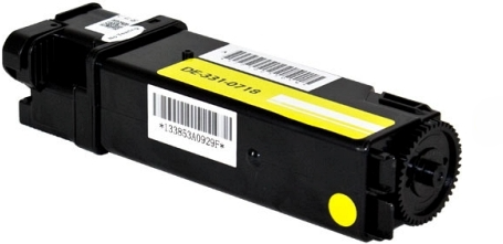 Dell 2150 Compatible Toner Cartridge Yellow 2.5K High Yield, 331-0718