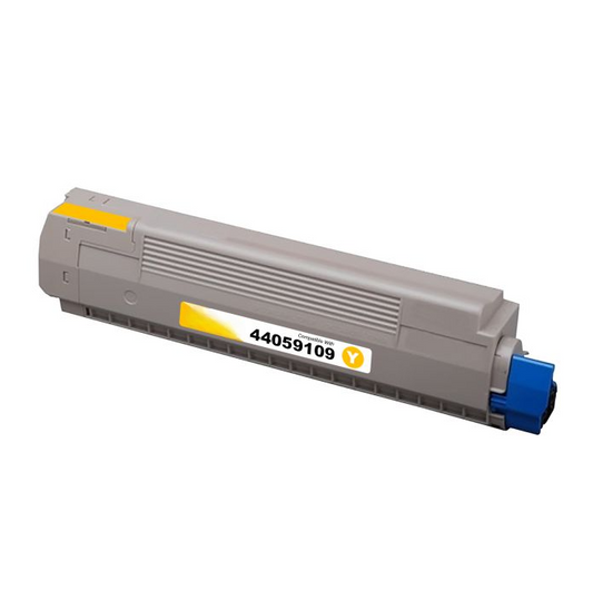 Okidata C830 Remanufactured TONER CTG YELLOW 8K YIELD, 44059109