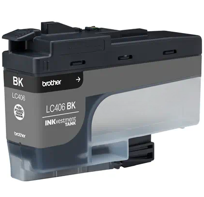 Brother J4335/J4345/J4535 Compatible Inkjet Cartridge Black 3000 Yield,  LC406BK