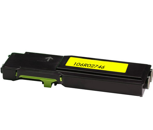 Xerox WorkCentre 6655/6655i Compatible Toner Cartridge, Yellow 7.5K Yield, 106R02746