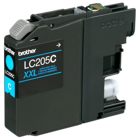Brother J4320/J4420 Compatible InkJet Cartridge Cyan 1200 Super High Yield, LC205C
