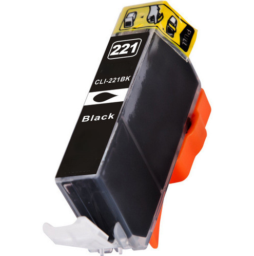 Canon CLI-221 Compatible InkJet Cartridge Black 420 Yield, CLI-221BK