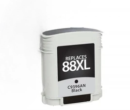 HP 88XL Remanufactured InkJet Cartridge Black 2450 High Yield, C9396AN