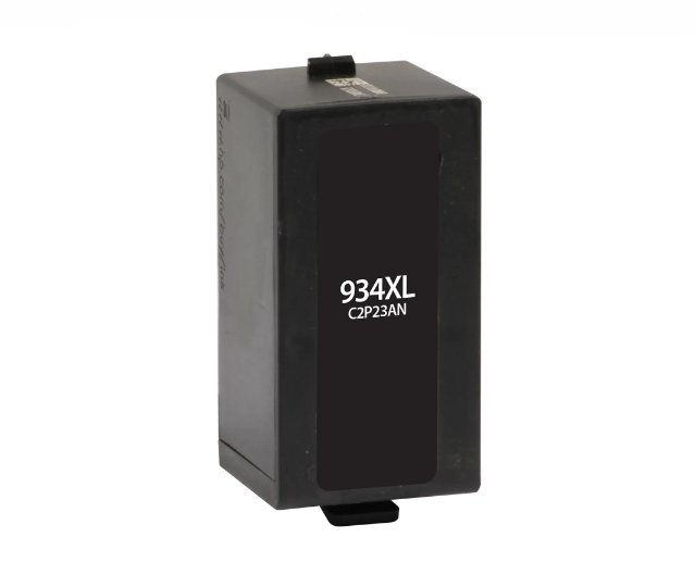 HP 934XL Remanufactured InkJet Cartridge Black 1K High Yield, C2P23AN