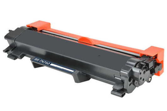 Brother DCP-L2510/DCP-L2512 Compatible Toner Cartridge, Black 3K High Yield, TN760