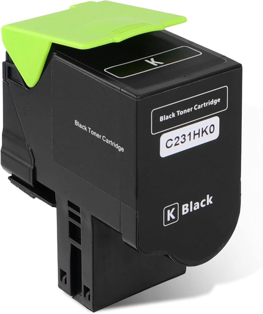 Lexmark Toner Cartridge, Black 3K High Yield, C231HK0