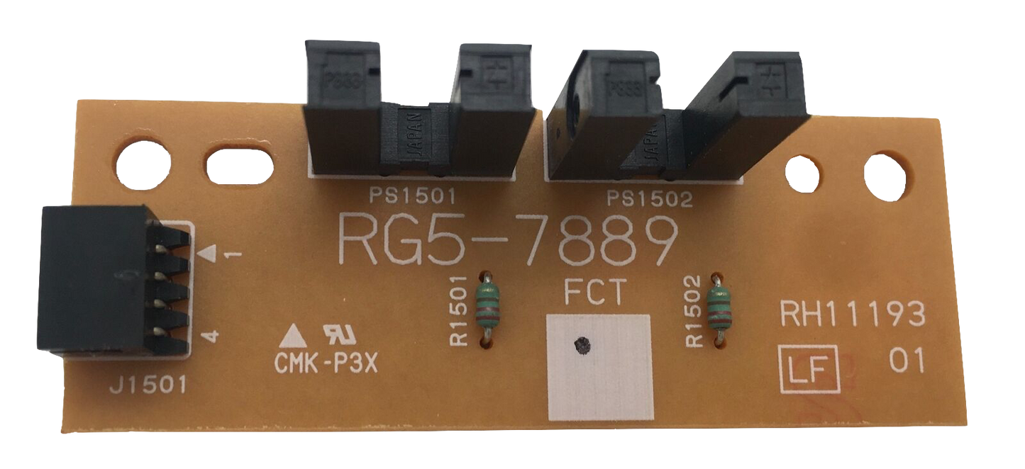 HP OEM 9500/9500n/9500hdn/9500gp Fuser Sensor PC Board, RG5-7889