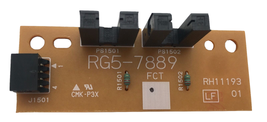 HP OEM 9500/9500n/9500hdn/9500gp Fuser Sensor PC Board, RG5-7889