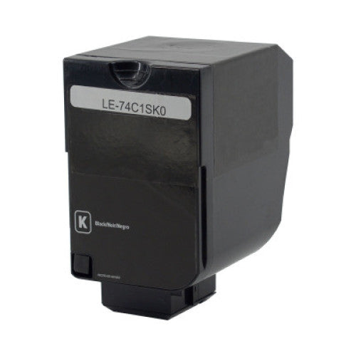Lexmark Toner Cartridge, Black 7K Yield, 74C1SK0