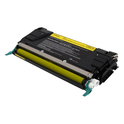 Lexmark Toner Cartridge, Yellow 10K High Yield, C748H1YG/X748H1YG